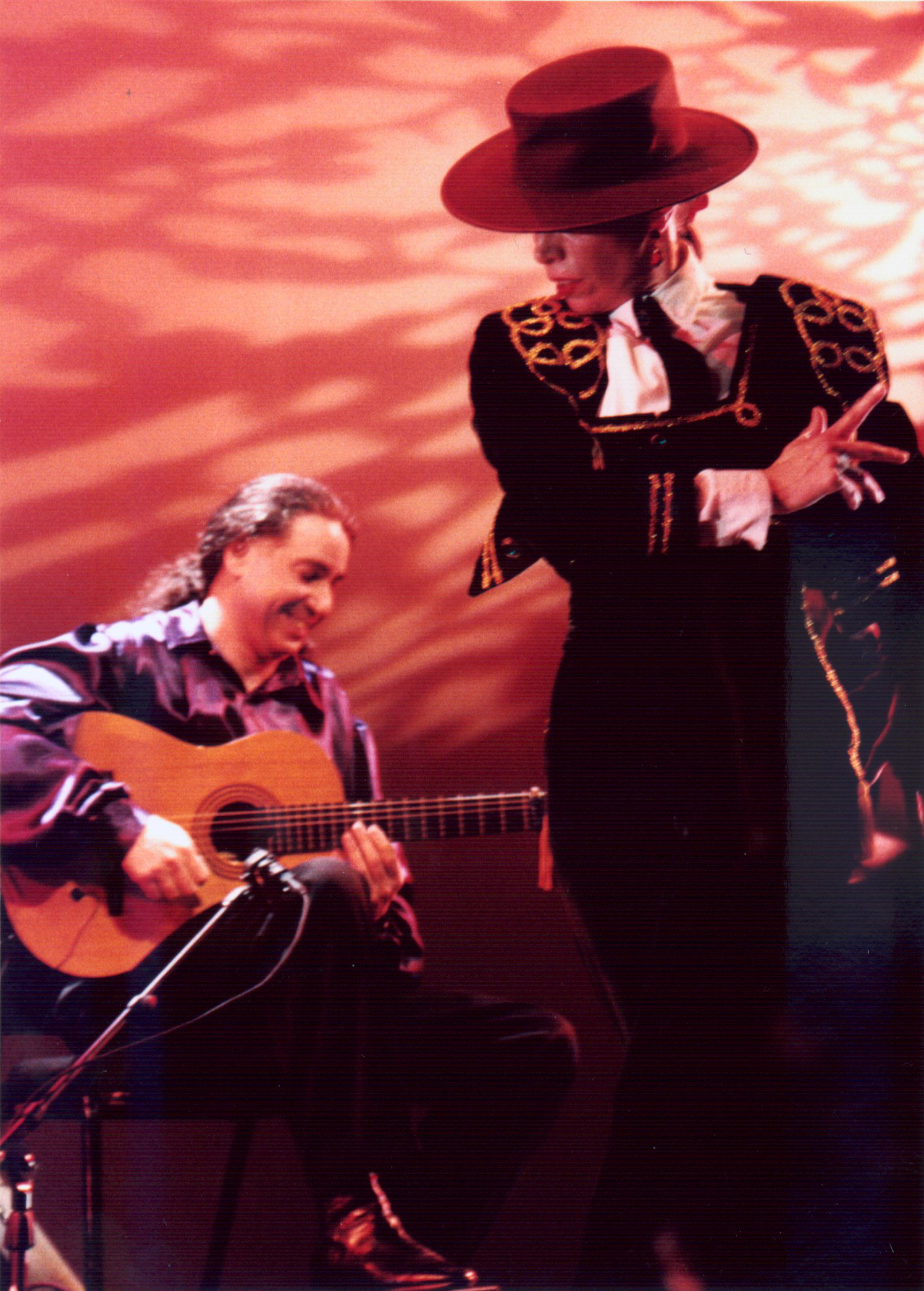 Espectáculo de flamenco en directo